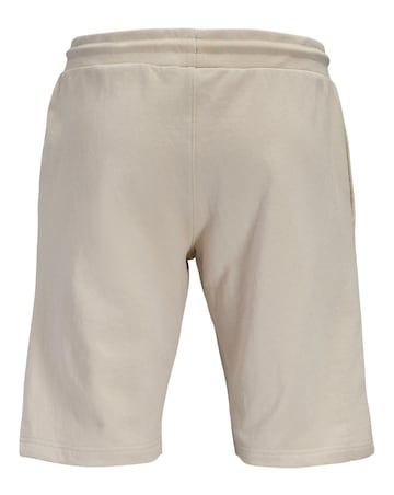 Jack & Jones Gordon Logo Sweat Short - Cream
