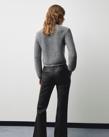 Mango Chunky Knit Jacket With Buttons