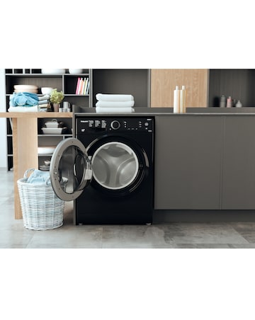 Hotpoint RD966JKDUKN 9+6KG 1600rpm Washer Dryer - Black