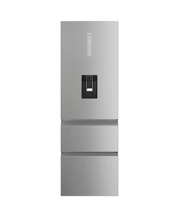 Haier HTW5618EWMG Combi Series 5 Water Dispenser Fridge Freezer - Inox