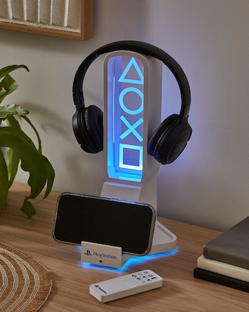 Playstation Desk Headphone Stand With Light