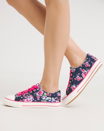 Joe Browns Lace Up Trainers Ex Wide Fit