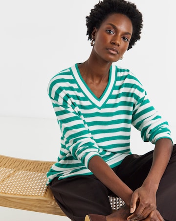 Soft Touch V-Neck Longline Top