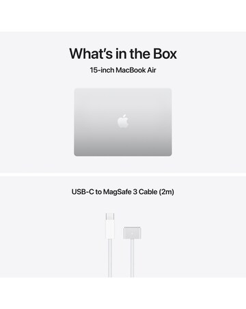 Apple MacBook Air (M5, 2026) 15in 10-core CPU 10-core GPU 16GB 512GB - Silver