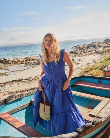 Fatface Eva Midi Dress