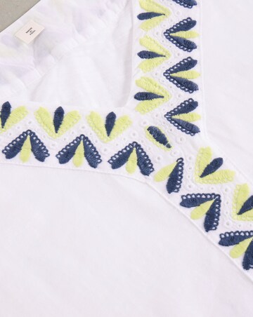 White Stuff Neva Embroidered Top