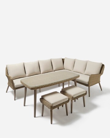 Sorrento Rattan Corner Sofa Set