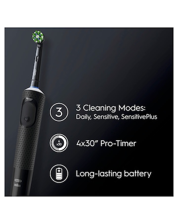 Oral-B Vitality PRO Black & Lilac (Duo Pack) Electric Toothbrushes