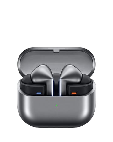 Samsung Galaxy Buds3 Pro Wireless Earbuds - Silver - Galaxy AI