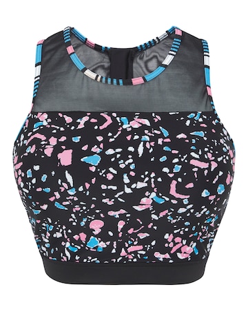 Sports Swim Racer Crop Vest