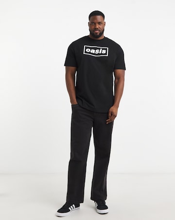 Jack & Jones Oasis Crew Neck T-Shirt - Black Multi