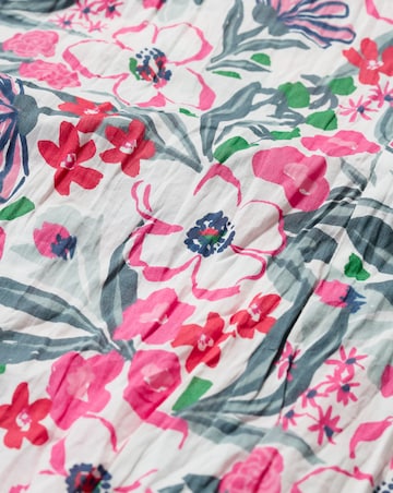 Seasalt Cornwall Larissa Shirt Garden Flowers Chalk