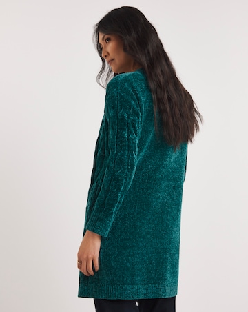 Julipa Chenille Cable Cardigan