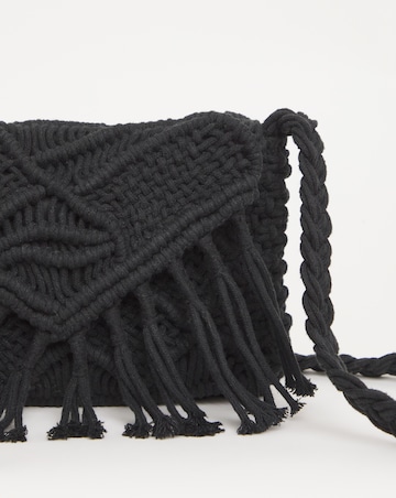 Macrame Crossbody Bag