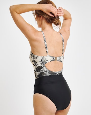 Joanna Hope Twist Front Swimsuit