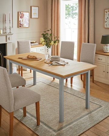 Julipa Ashford Extending 6 to 8 Seater Dining Table