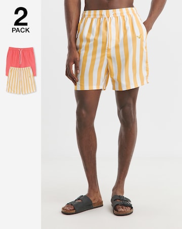 Voi Storm 2 Pack Swim Shorts