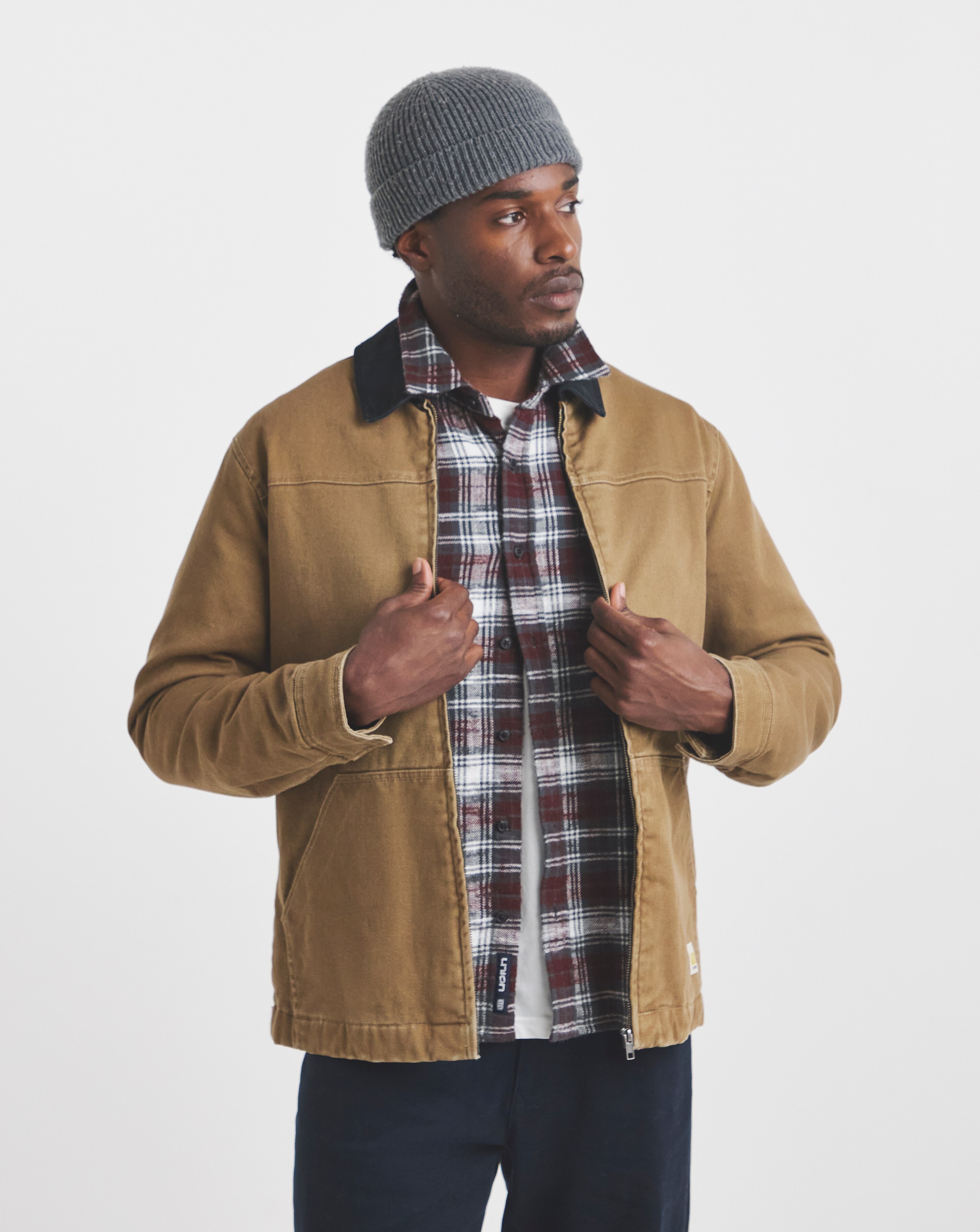 Union Washed Worker Jacket | JD Williams