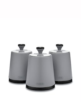 Tower Sera Set of 3 Canisters Grey