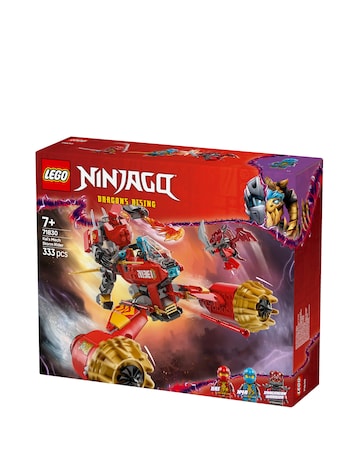 LEGO NINJAGO Kai's Mech Storm Rider Combo Ninja Toy Building Kit 71830