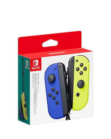 Nintendo Switch Joy-Con Controller Pair - Blue/Neon Yellow