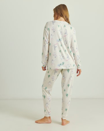 Simply Be Christmas Penguin Supersoft Twosie Pyjama Set