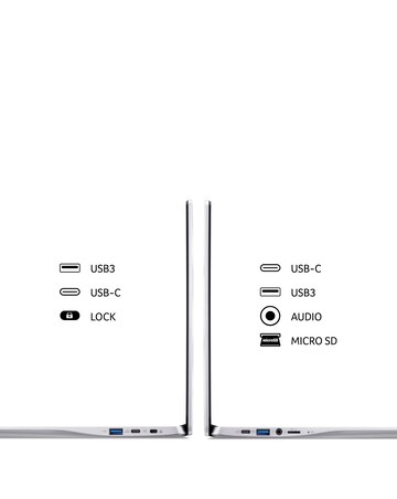 Acer 315 Intel Celeron 4GB/64GB 15.6" Chromebook - Silver