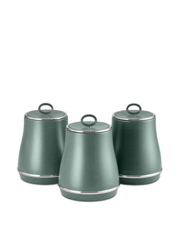Tower Renaissance Green Set of 3 Canisters