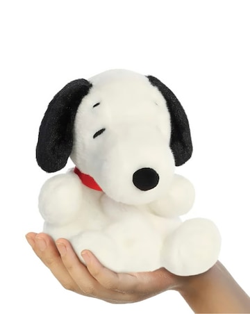 Aurora Peanuts Palm Pals 5in Snoopy Soft Toy