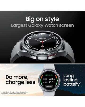 Samsung Galaxy Watch6 Classic 43mm BT - Silver