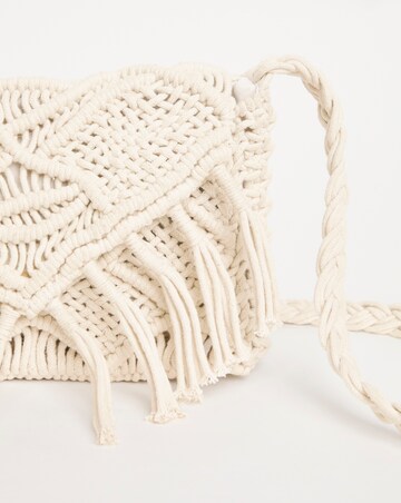Macrame Crossbody Bag