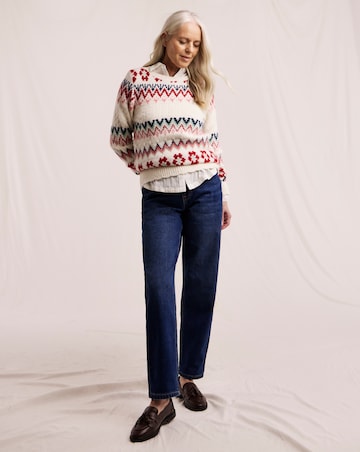 Julipa Patterned Crew Neck Jumper