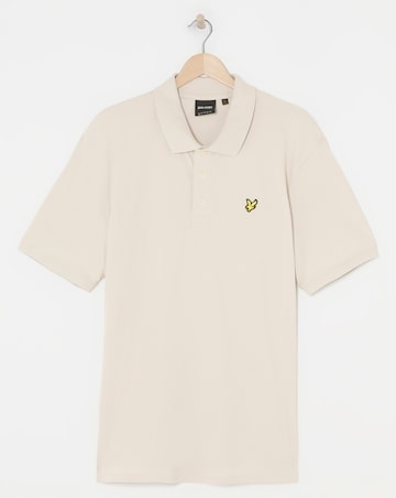 Lyle & Scott Classic Short Sleeve Polo - Sand