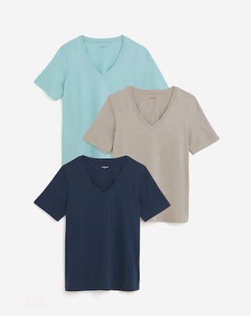 3 Pack V-Neck T-Shirts