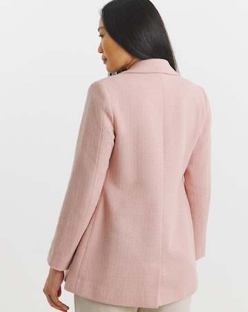 Boucle Double Breasted Blazer