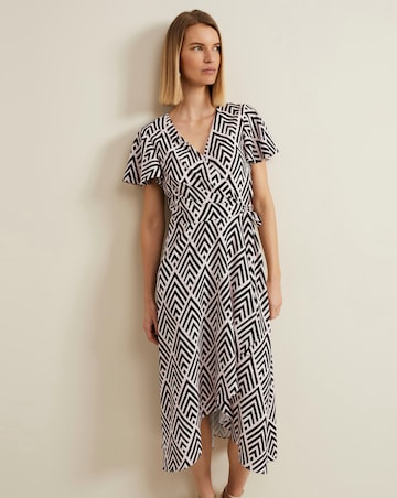 Phase Eight Julissa Print Wrap Dress
