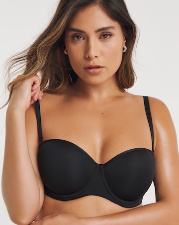 Boux Avenue Microfibre Wired Multiway Bra Black