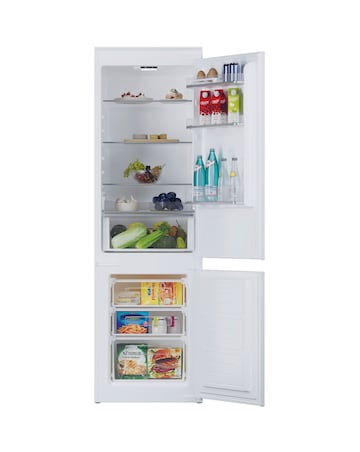 Candy CBBML18EK 70/30 177cm High Integrated Fridge Freezer White Install