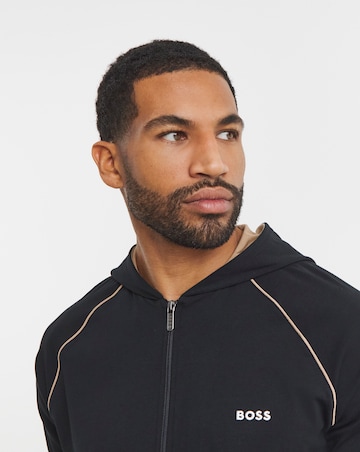 BOSS Mix & Match Lounge Hoodie - Black