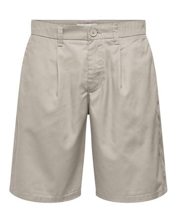 Only & Sons Kal Wide Chino Short - Natural