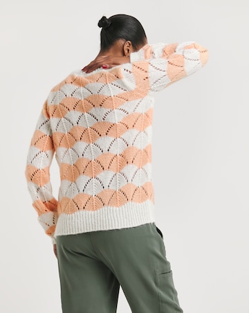 Stripe Crew Neck Jumper