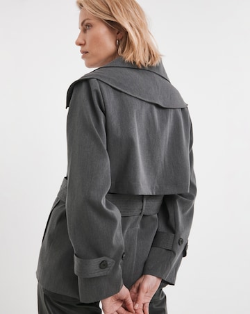 Religion Rhodium Trenchcoat