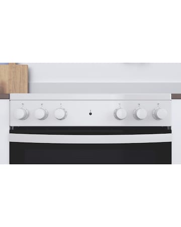 Indesit IS67V5KHW/UK Single Electric Cooker