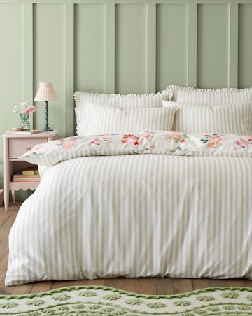 Cath Kidston Floral Bunches 100% Cotton Duvet Cover Set