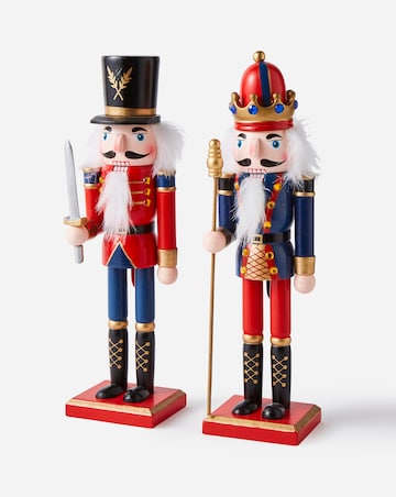 Christmas Nutcrackers - Set of 2