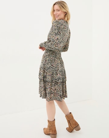 FatFace Amba Wild Paisley Jersey Dress