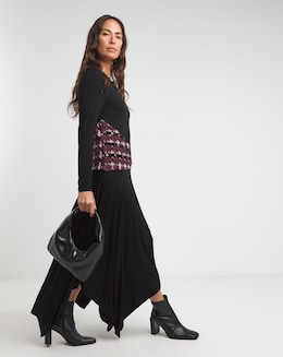 Joe Browns Check It Out Jersey Midi Dress