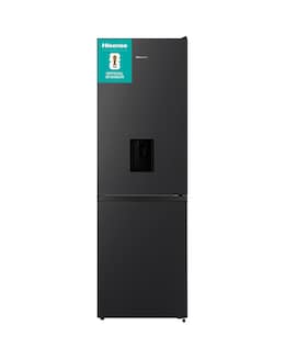 Hisense RB390N4WBE Fridge Freezer Black- E Rated 186 CM