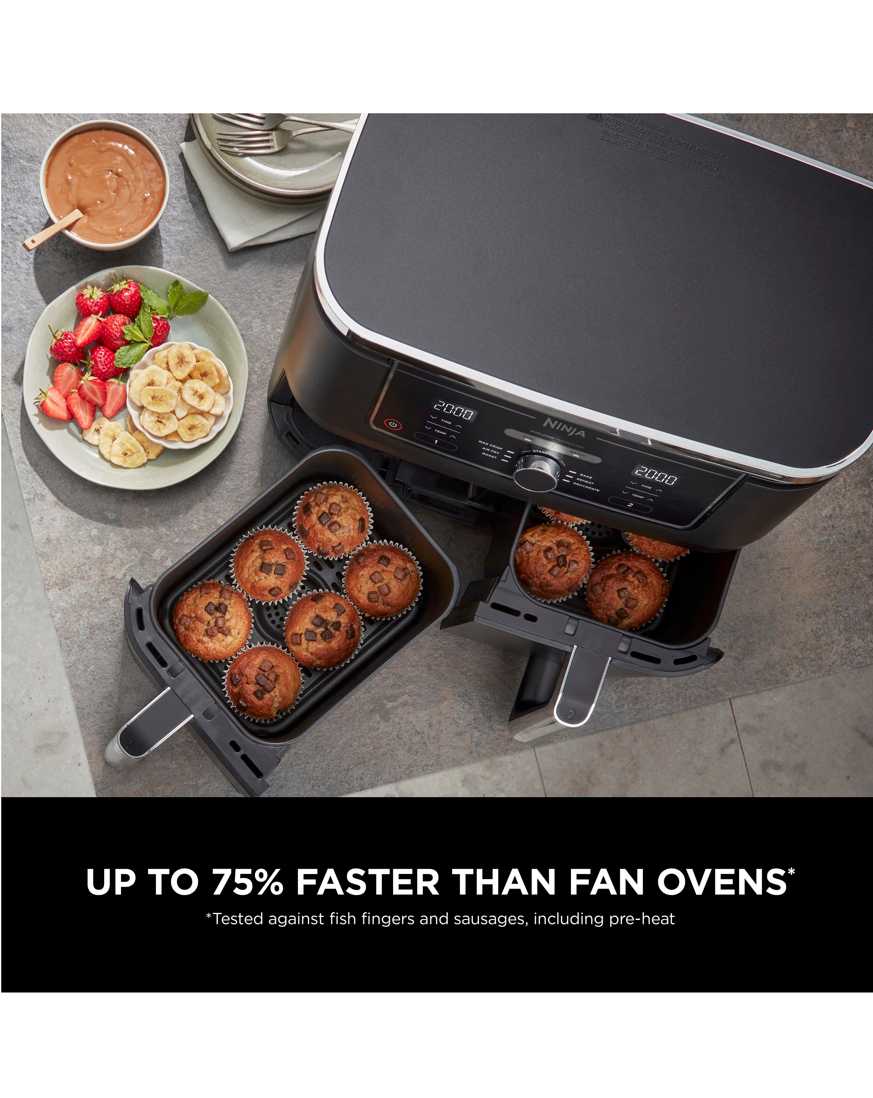 ninja dual zone air fryer max 9.5 l