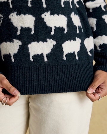 Joules Tres Sheep Knitted Jumper